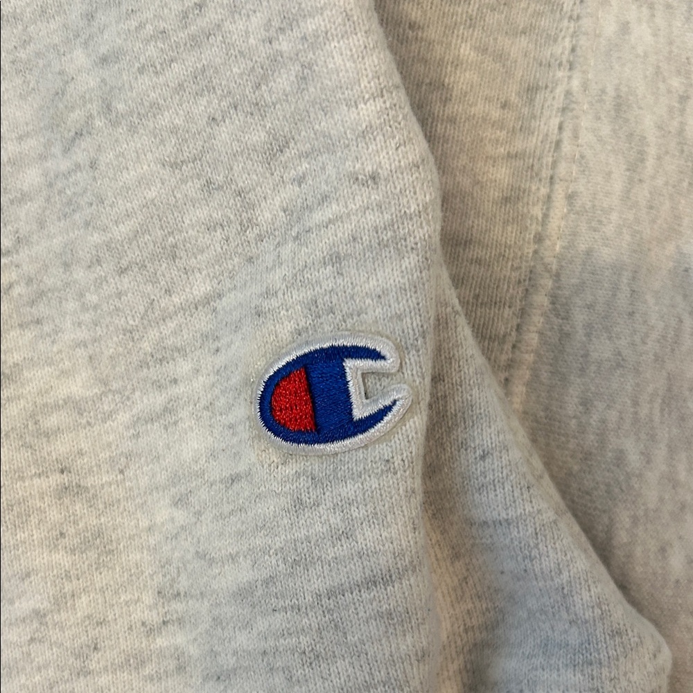 Champion Heather Gray Reverse Weave Pullover - Picture 4 of 4